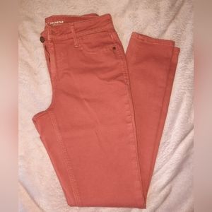 Old navy women rust skinny jeans